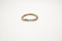 JOSH Heren Armband met Natuursteen Rainbow | 09313-BRA