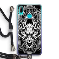 Oh Deer: Huawei P Smart (2019) Transparant Hoesje met koord