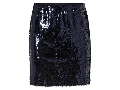 esmara Dames rok (S (36/38), Marineblauw)