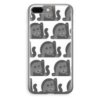 Cats: iPhone 8 Plus Transparant Hoesje