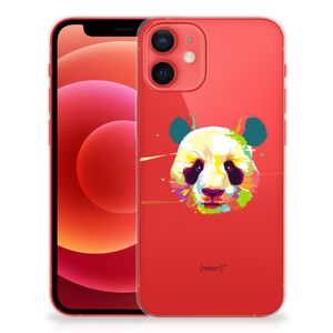 iPhone 12 Mini Telefoonhoesje met Naam Panda Color