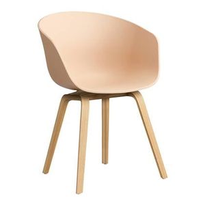 HAY About a Chair AAC22 Stoel - Oak - Pale Peach