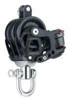 Harken 60mm Element 3-schijfsblok Met Hondsvot En Klem Default