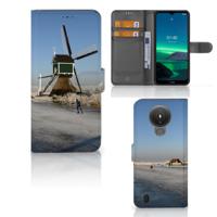 Nokia 1.4 | Flip Cover | Schaatsers