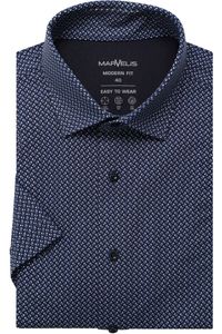 Marvelis Modern Fit Jersey shirt marine, Motief