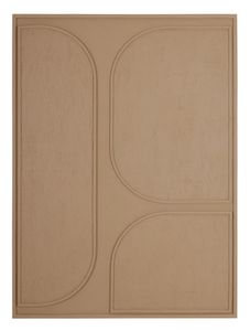 MUST Living Wanddecoratie 'Lorcan' Schors, 102 x 76cm, kleur Bruin
