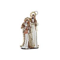 Kerstversiering DKD Home Decor Wit Gouden Plastic 48 x 28 x 90 cm