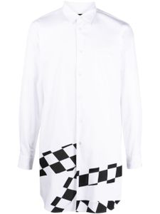 Comme des Garçons Homme Plus chemise à carreaux - Blanc