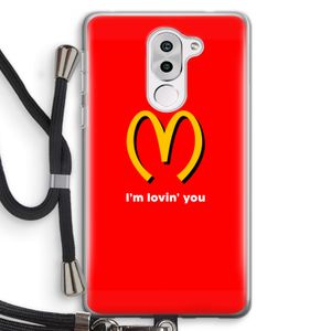 I'm lovin' you: Honor 6X Transparant Hoesje met koord