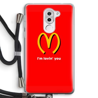 I'm lovin' you: Honor 6X Transparant Hoesje met koord