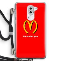 I'm lovin' you: Honor 6X Transparant Hoesje met koord