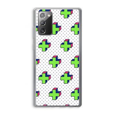 8-bit N°10: Samsung Galaxy Note 20 / Note 20 5G Transparant Hoesje
