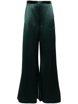 By Malene Birger Lucee flared broek - Groen