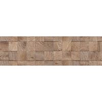 Decoratie plakfolie houtnerf look bruine blokken 45 cm x 2 meter zelfklevend - Meubelfolie - thumbnail