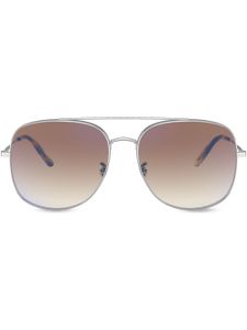 Oliver Peoples lunettes de soleil Taron - Argent