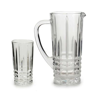 Set kruik en glazen Vivalto C-07179JW1/BHA 41053 Transparant Glas 250 ml