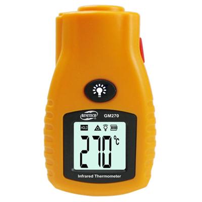 BENETECH Digital Mini Infrared Thermometer Temperature Range: -32 - 280 Degree (GM270)(Yellow)