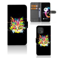 Motorola Edge 20 Lite Leuk Hoesje Cat Color