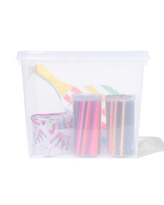 HEMA Opbergbox Madrid transparant 25L