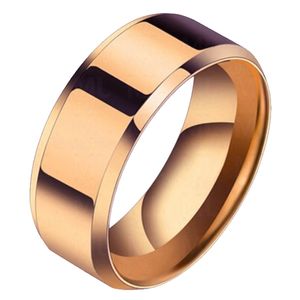 Heren ring Titanium Rose 8mm-21mm