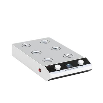 Magnetische roerder - 6 x 1000 ml - 100 tot 1500 rpm - timer