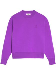 AMI Paris sweat Ami de Coeur - Violet