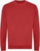 Just Cool JH230 Organic Sweat - Fire Red - S