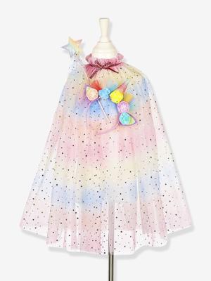 Eenhoorn vermomming: cape + haarband + toverstaf SOUZA meerkleurig