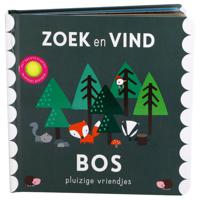 Boek Pluizige Vriendjes Zoek en Vind Bos - thumbnail