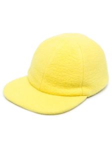 Gabriela Hearst casquette à bord plat - Jaune