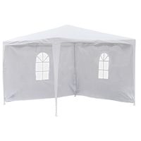 4x Zijwanden voor een partytent 300 x 300 cm