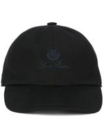 Loro Piana casquette à logo brodé - Noir