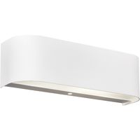 LED Wandlamp - Trion Rianoda - 6W - Warm Wit 3000K - Rechthoek - Mat Wit - Aluminium - OSRAM LEDs - thumbnail