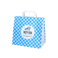 Papieren Draagtas Vis (26×17×26cm)