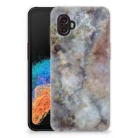 Samsung Galaxy Xcover 6 Pro | TPU | Siliconen hoesje | Marmer Grijs