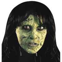 Tube carnavals make-up groene huid