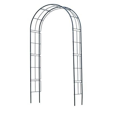 Nature rozenboog metaal zwart 229 cm