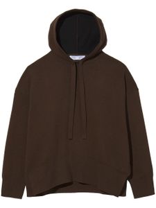 Proenza Schouler White Label hoodie à coupe ample - Marron