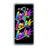 Loves: Sony Xperia XZ2 Compact Transparant Hoesje