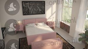 Opberg boxspring 200 x 200 cm- stofkleur 5083