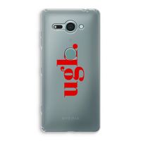 Ugh: Sony Xperia XZ2 Compact Transparant Hoesje