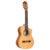 Ortega RQC25 Requinto Series Natural 1/2-formaat klassieke gitaar met gigbag