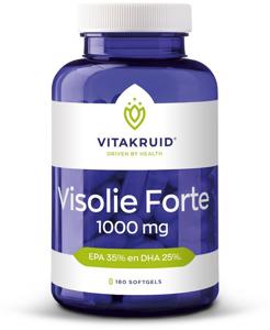 Vitakruid Visolie Forte 1000mg EPA 35% DHA 25%