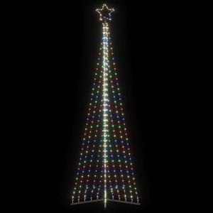 VidaXL Led-kerstboom 495 leds kleurrijk 300,5 cm