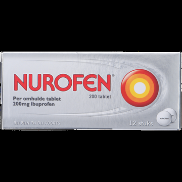 Nurofen Ibuprofen tabletten 200 mg, 12 stuks bij Jumbo