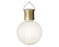 Led solar bol d8h11cm4l warm wit a4 1 - Decoris