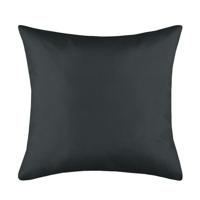 Stof Textile sierkussen Hawaii - antraciet - 40 x 40 cm - bank kussens - polyester