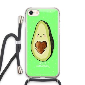 Avocuddle: iPhone 7 Transparant Hoesje met koord