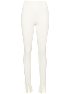 AERON legging Leo en maille nervurée - Tons neutres
