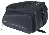 Bagagedragertas Basil Move MIK 26 liter - zwart